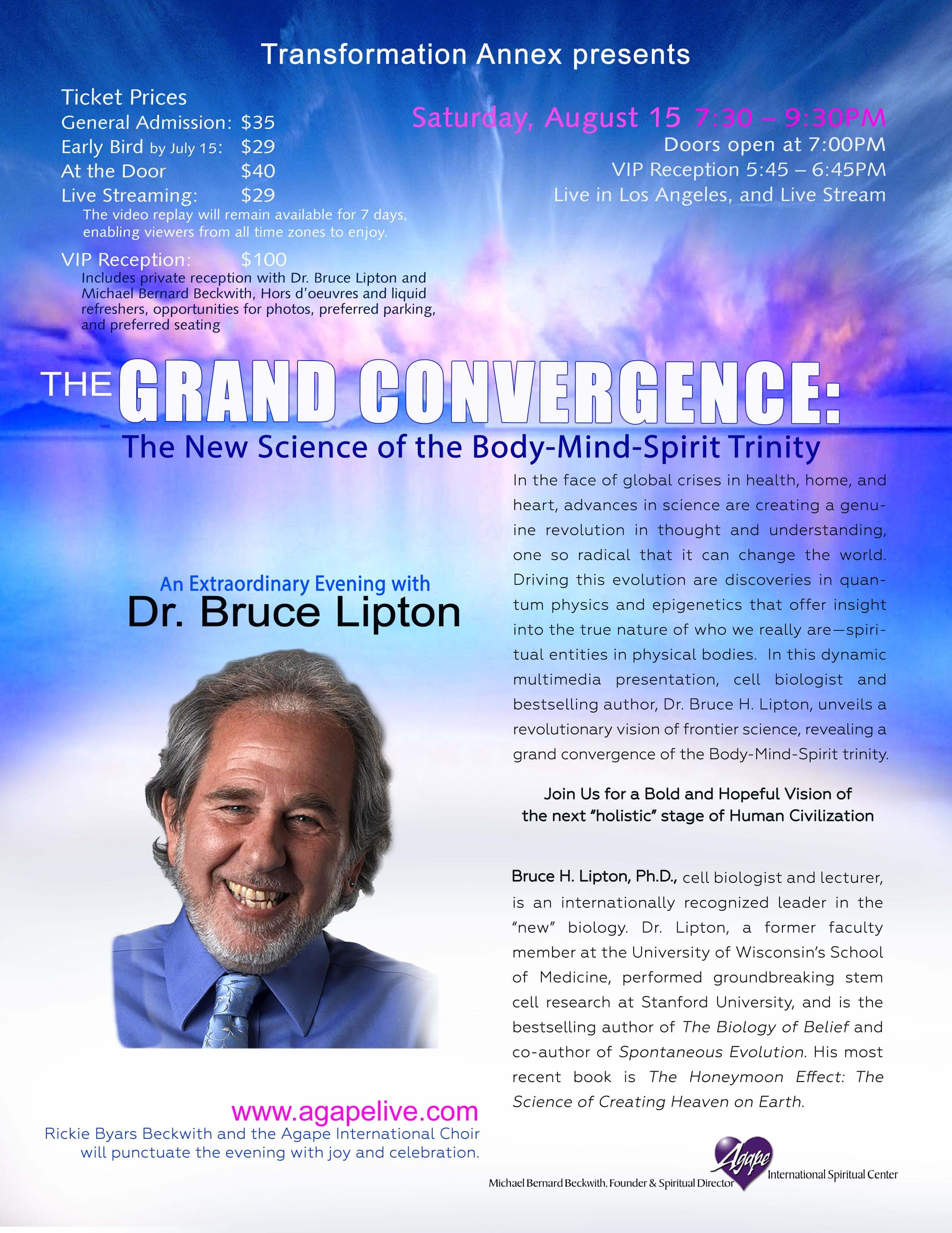 Bruce Lipton: Quantum Physics: Connecting Science & Spirituality